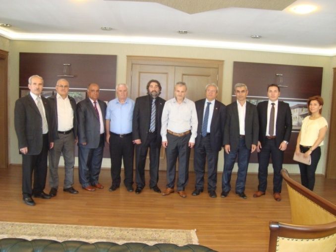 KEÇİÖREN KAYMAKAMI DİRİM'E ZİYARET