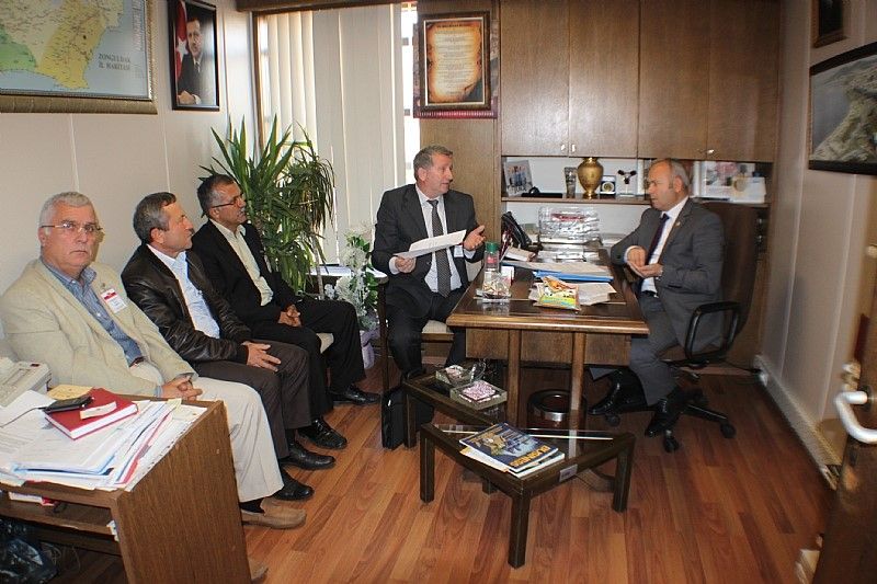 TÜM-KARDER'DEN PROF DR CANDAN'A ZİYARET