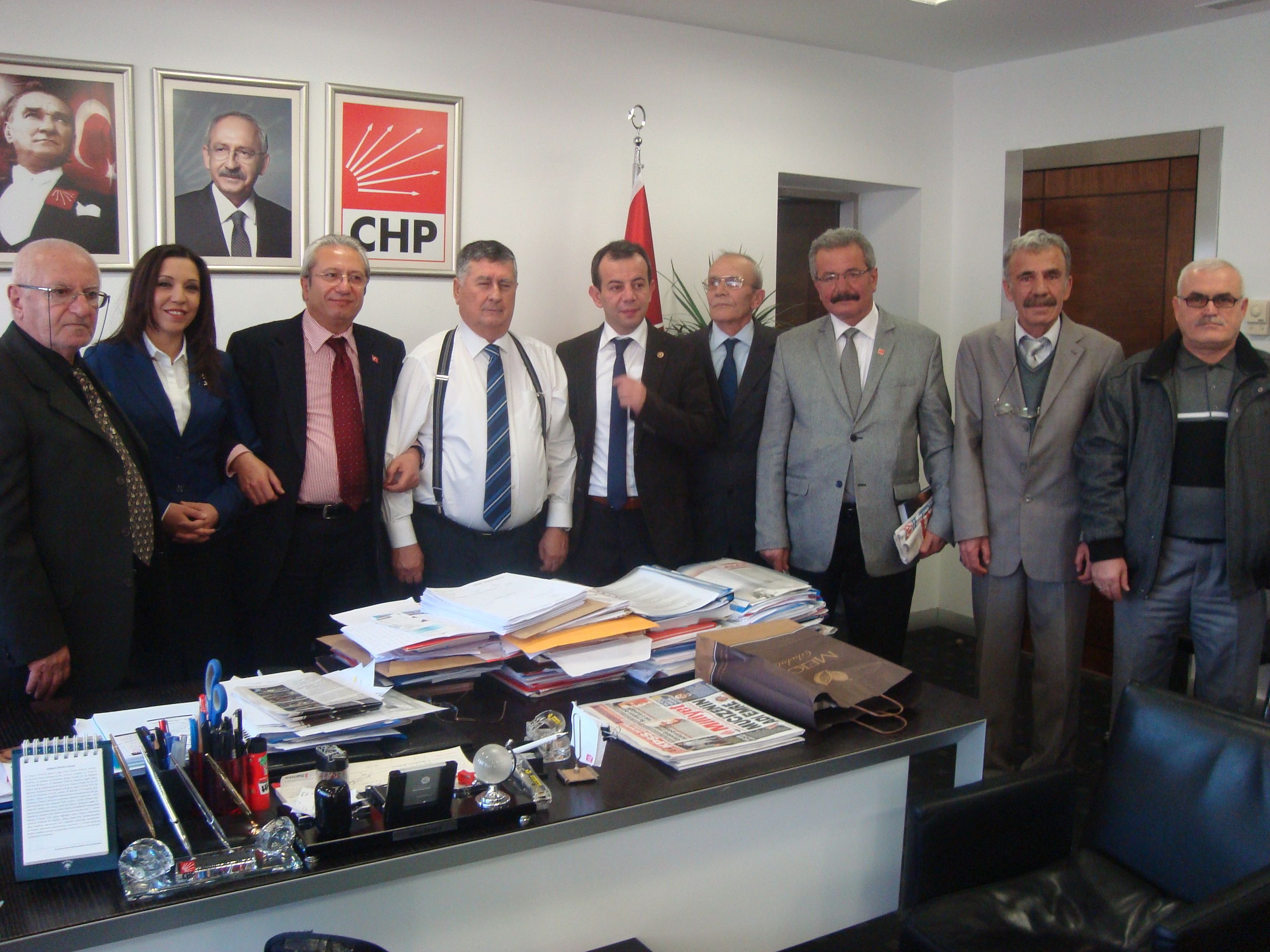 CHP GENEL BAŞKAN YARD. ADNAN KESKİN'E ZİYARET