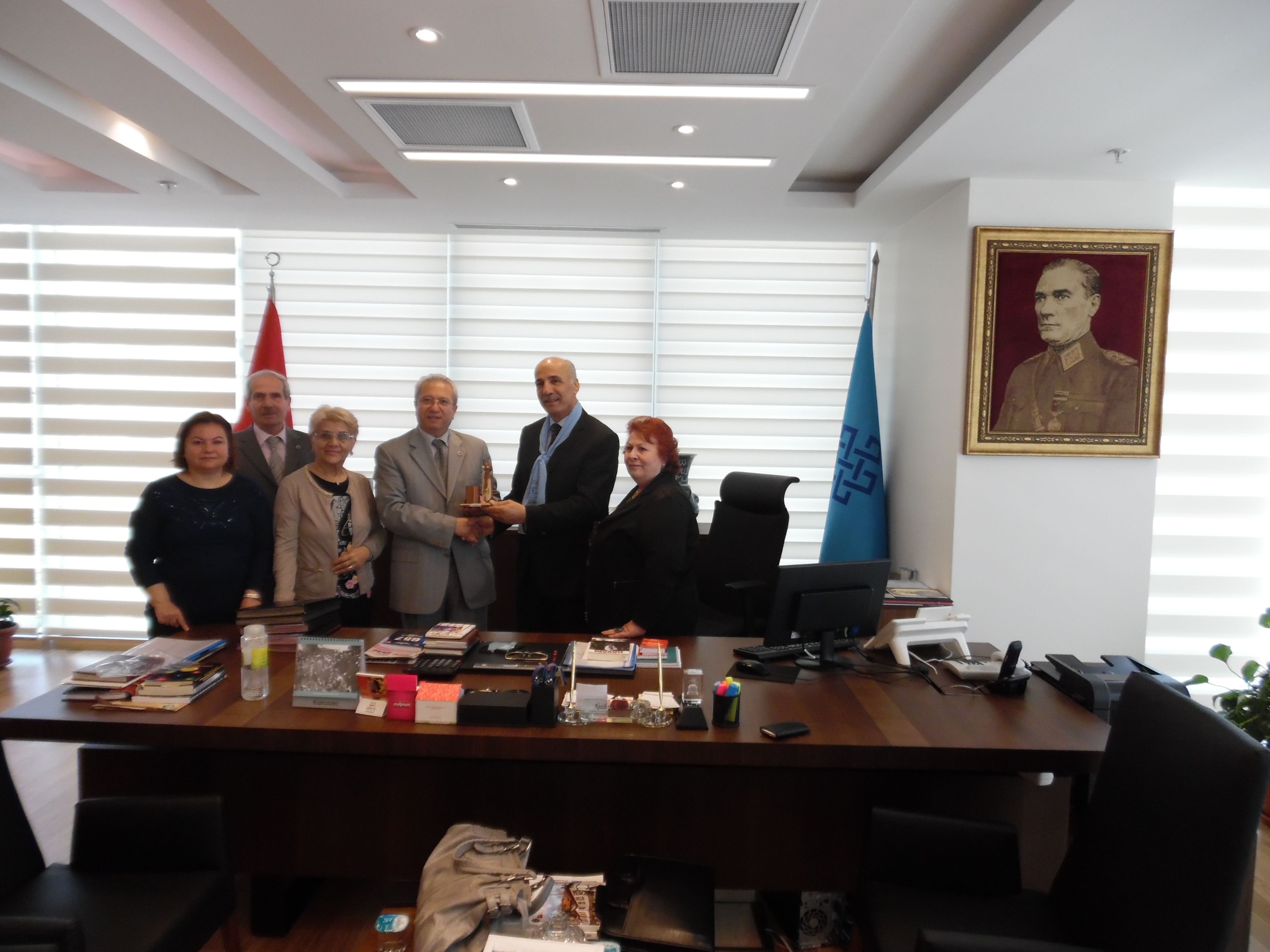 TÜM-KARDER’DEN ,KÜLTÜR VE TURİZM BAKANLIĞI İDARİ VE MALİ İŞLER DAİRE BAŞKANI SİNOPLU HEMŞERİMİZ NEZİH YILDIRIM’A ZİYARET