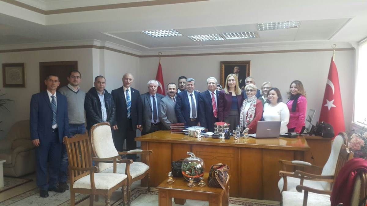 Yenimahalle Kaymakamı Sn. Selda DURAL a hayırlı olsun ziyareti