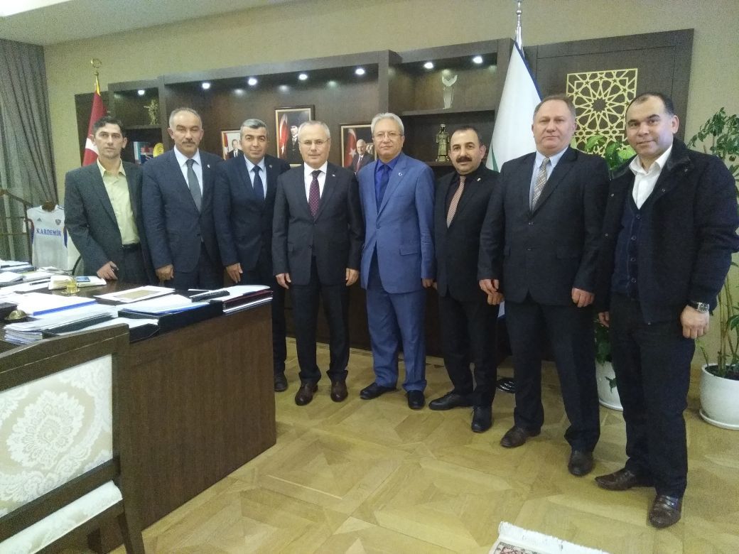 ÇEVRE VE ŞEHİRCİLİK BAKANLIĞI BAKAN YARDIMCISI MEHMET CEYLANI ZİYARET